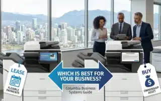 Lease vs. Buy a Copier in Vancouver